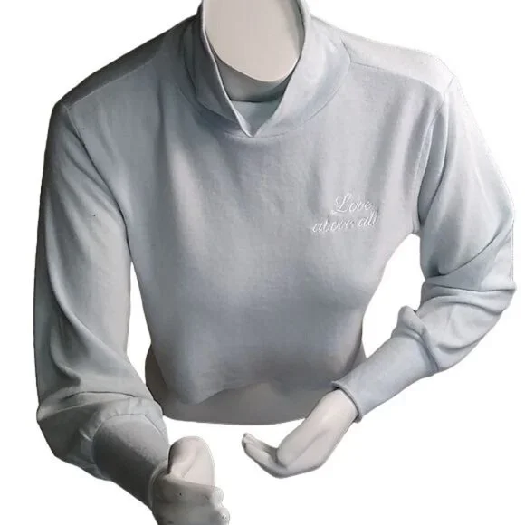 URBAN NATION XS BLUE SWEATER - Picture 3 of 11